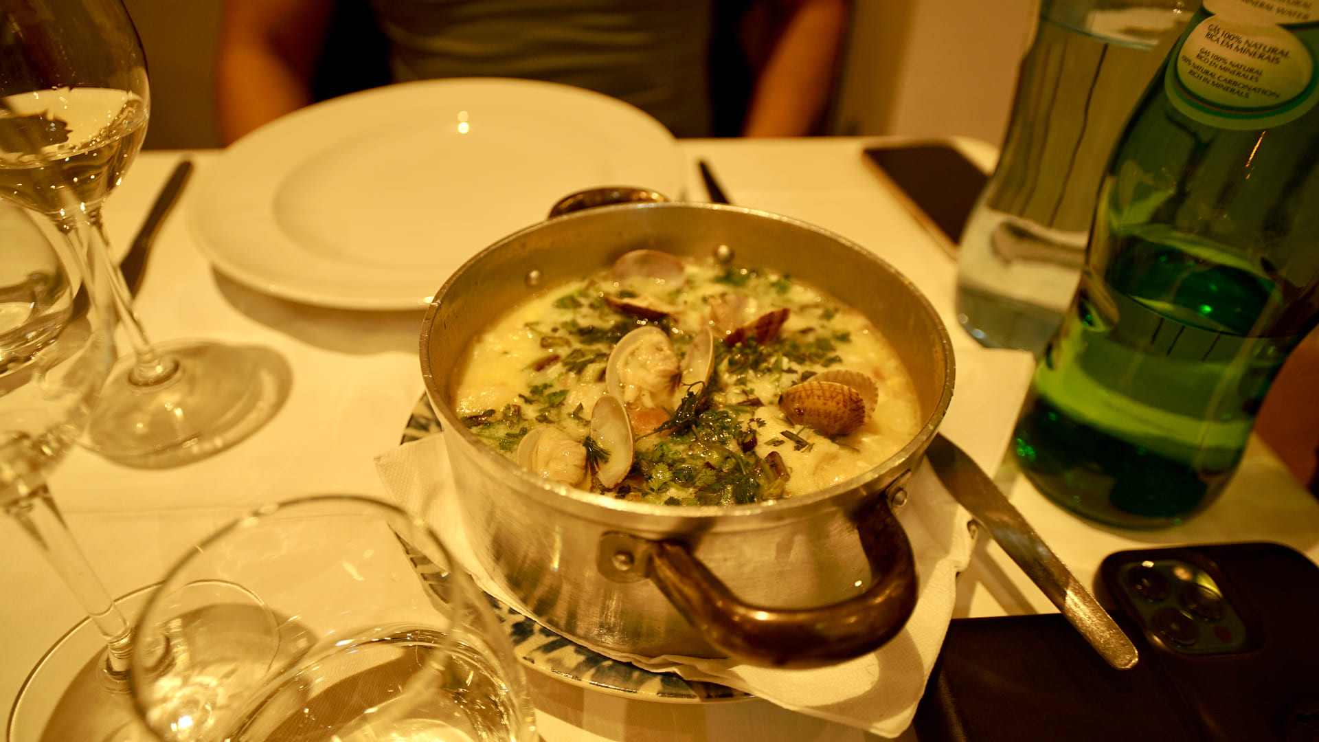 Gravel bike tour in Portugal - Dinner at Noélia in Cacela Velha