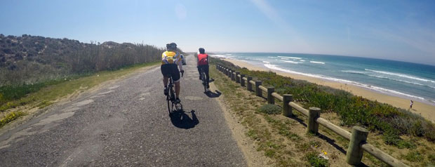 cycling Portuguese coast algarve