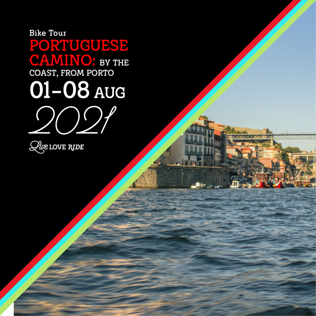 bike tour in the Portuguese camino - cycling from Porto to Santiago de Compostela