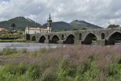 You'll ride across the medieval bridge  at Ponte de Lima - the oldest village of Portugal. The local restaurants are a gateway to century old traditions.