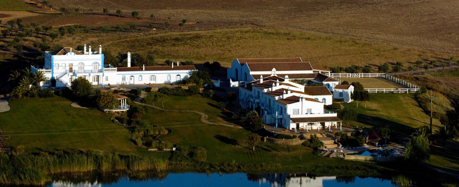 Herdade dos Grous estate hotel surrounded by Alentejo countryside in Portugal