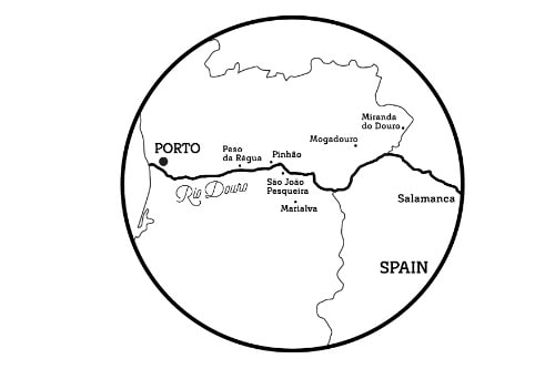 Douro Region Map