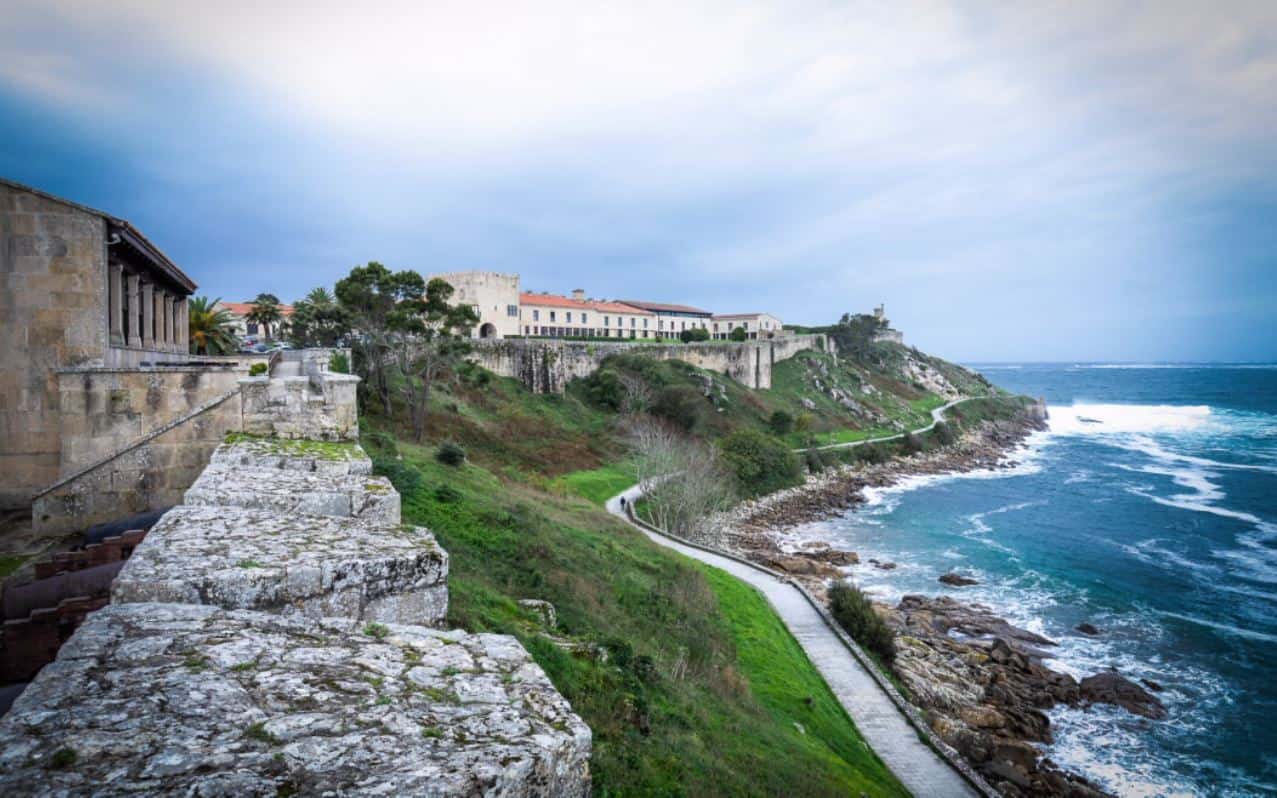 cycling st james way parador baiona2