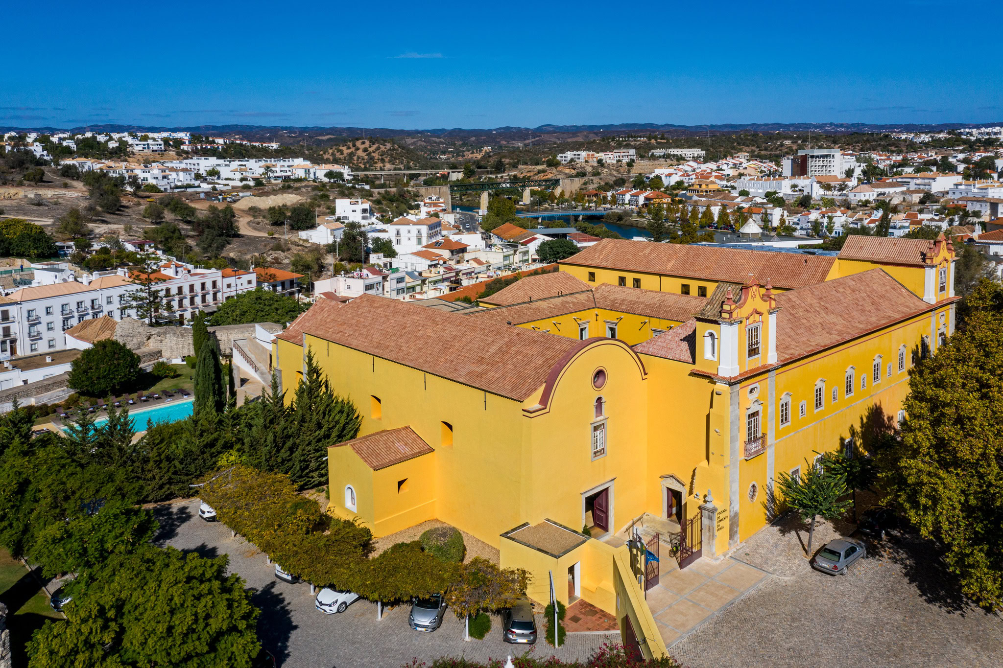 Pousada de Tavira located on the riverside in Tavira Algarve Portugal