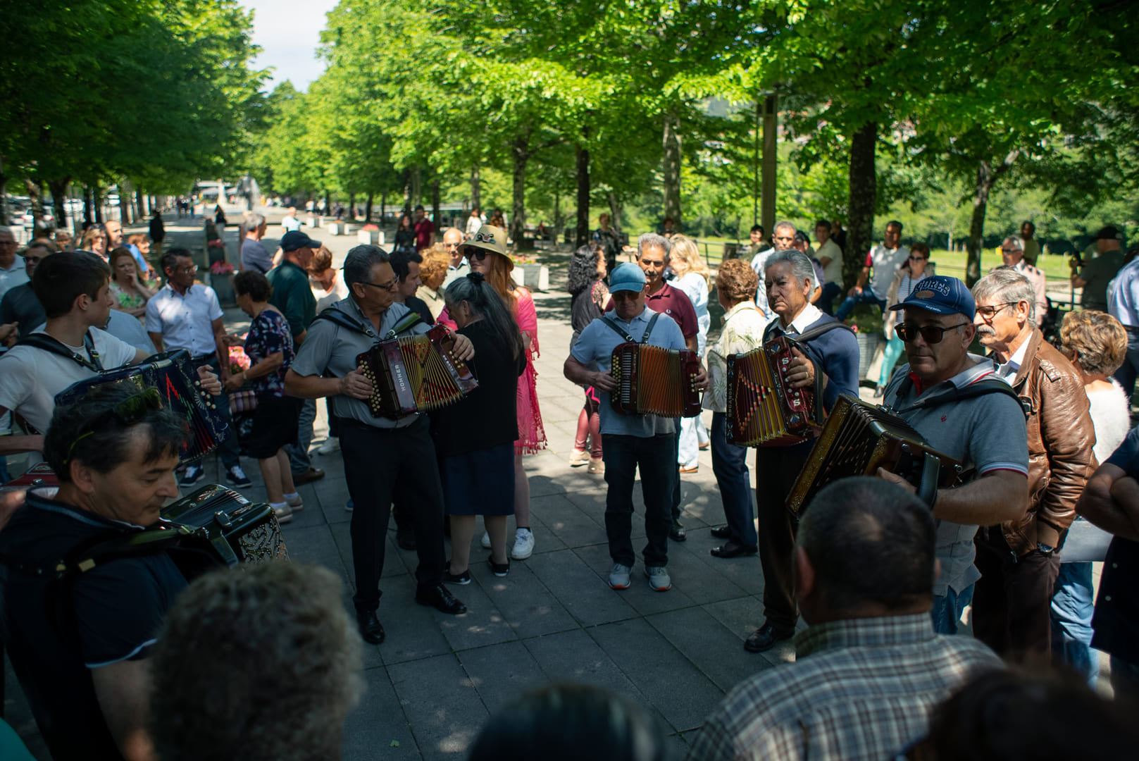 Northern Portugal folklore band playing