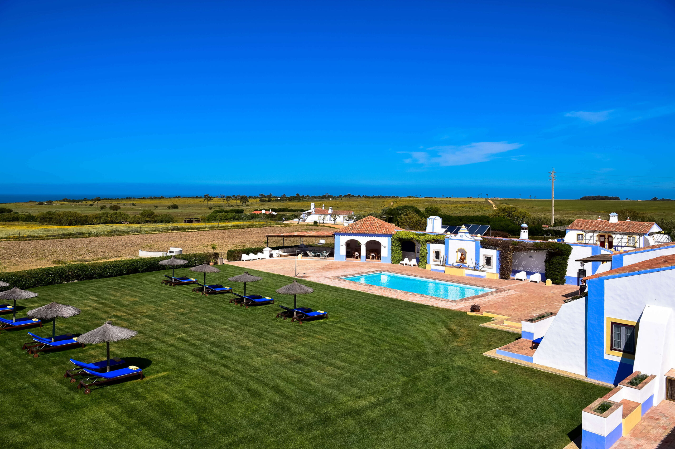 Herdade do Touril country hotel overlooking the Atlantic coast in southwest Alentejo
