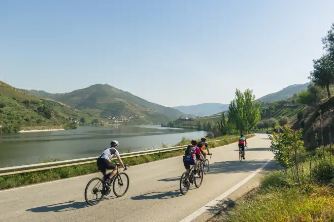 bike tour in douro river portugal