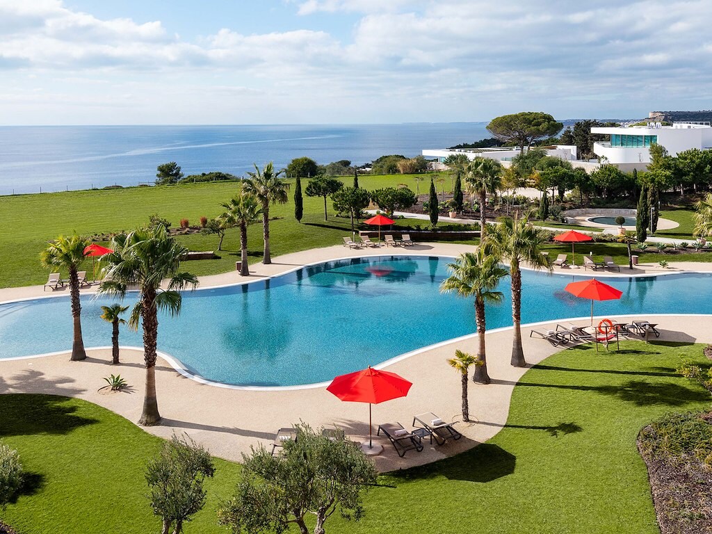 cascade wellness resort pool area