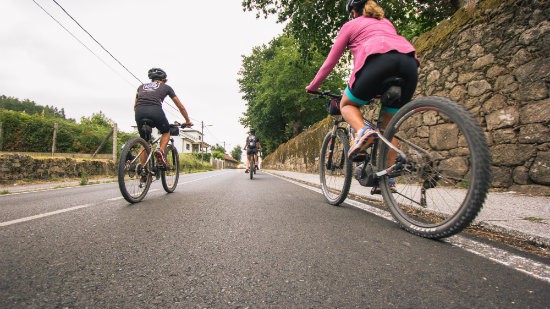 cycling Portuguese way cyclists mountain bike tour