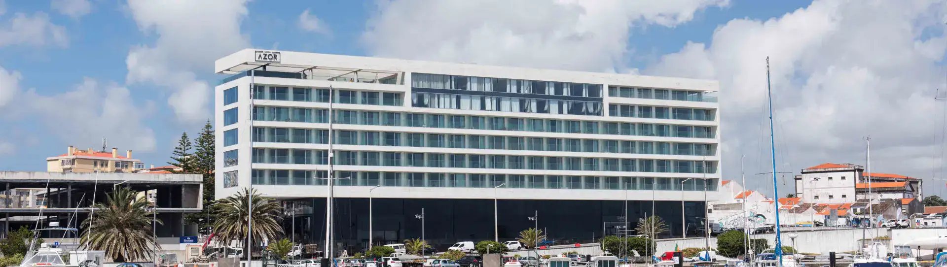 Azor Hotel exterior in Ponta Delgada, São Miguel, Azores