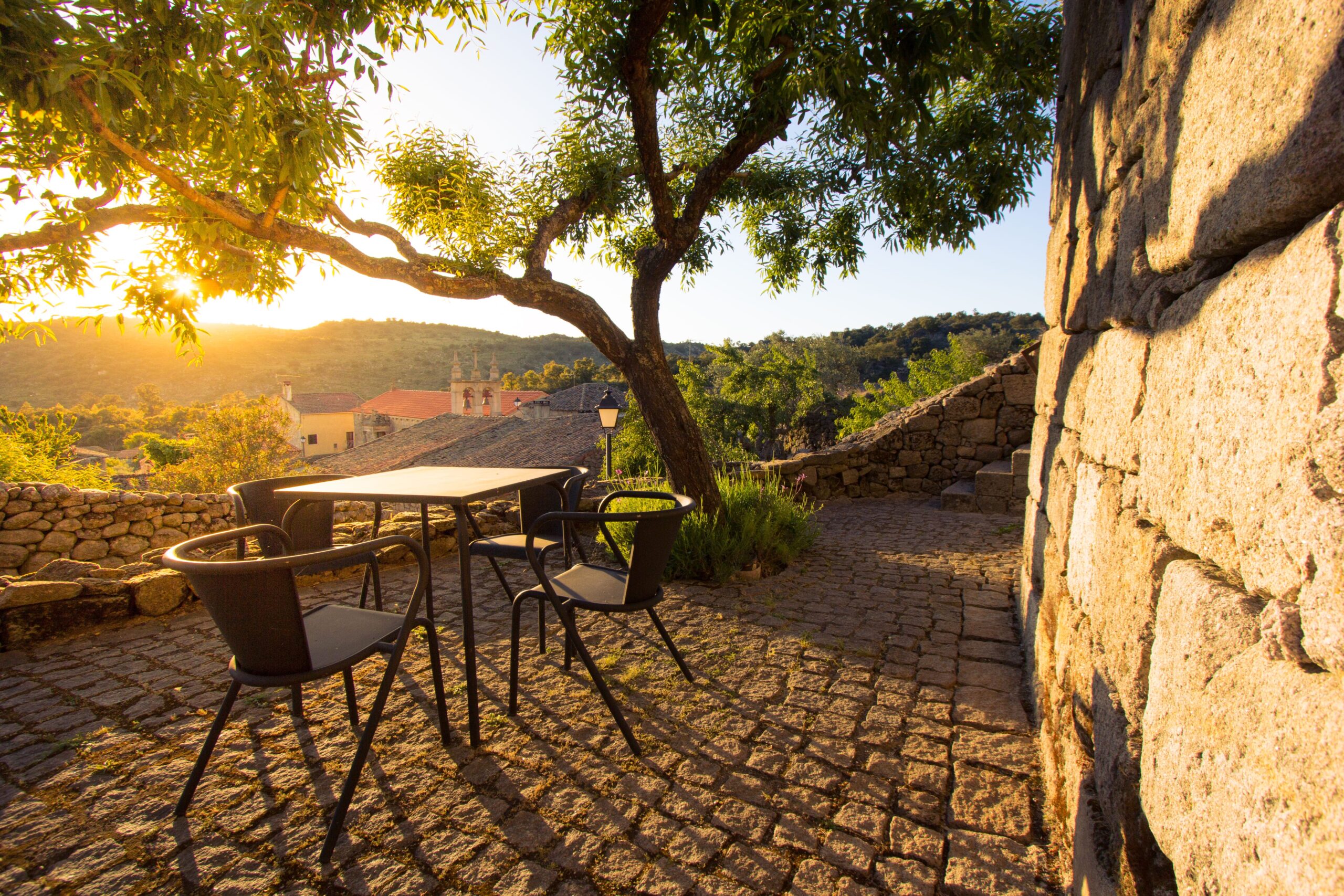 relaxing historical villages