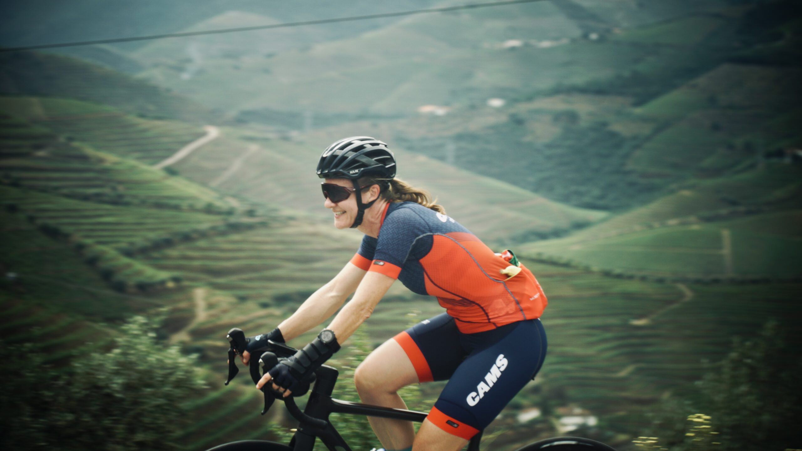 bike tour across portugal - cycling in the Douro valley