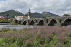 You'll ride across the medieval bridge  at Ponte de Lima - the oldest village of Portugal. The local restaurants are a gateway to century old traditions.