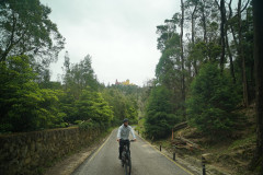 E-bike tour in the Portuguese Silver Coast: Palaces, Vineyards, and Coastal Charm - Riding by Sintra Sierra - Palácio da Pena